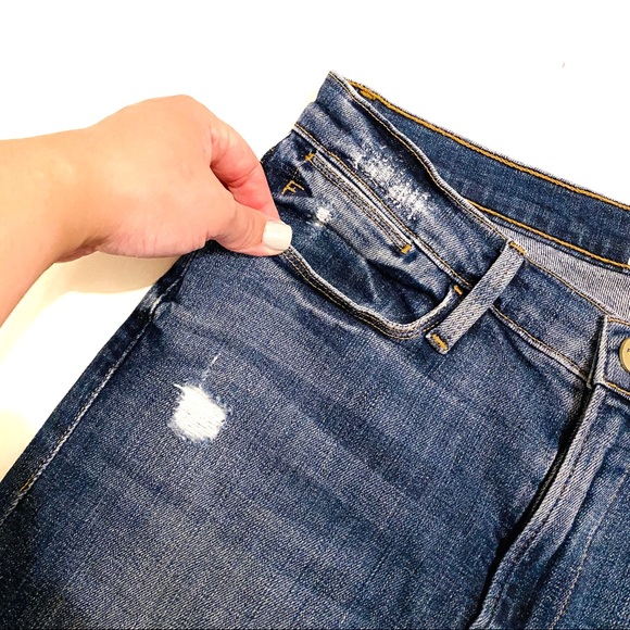 FRAME Le High Skinny Crop Jean with Raw Hem - Picture 2 of 6